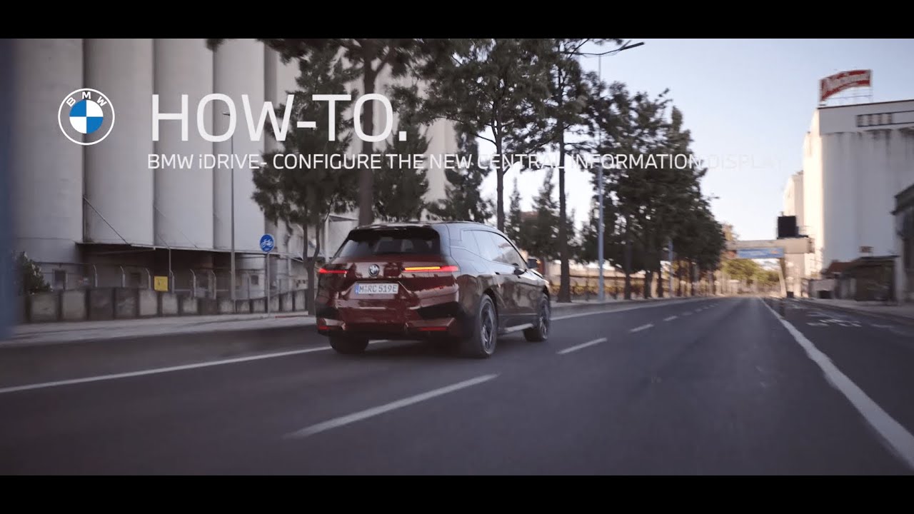 Configure the New Central BMW iDrive Display | BMW How-To