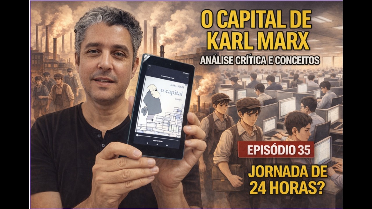 O Capital de Karl Marx Análise Crítica e Conceitos Episódio 35 JORNADA DE 24 HORAS