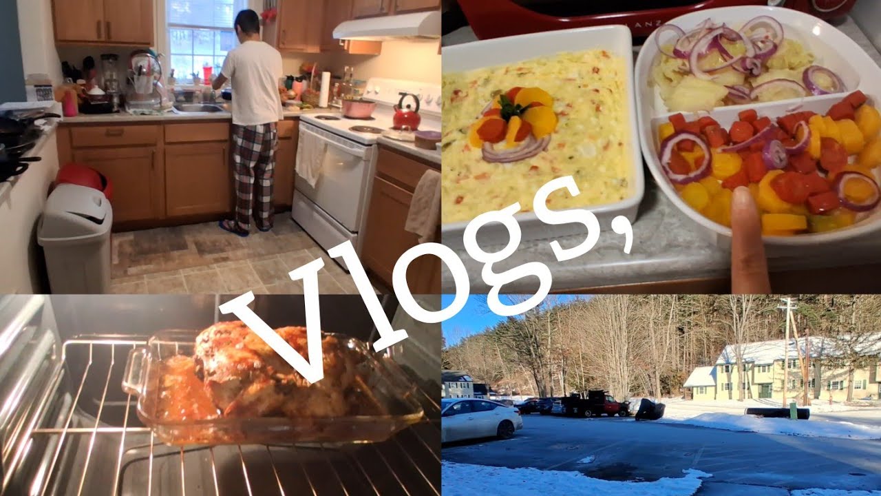 Vlogs,  se preparando para tempestade de neve,