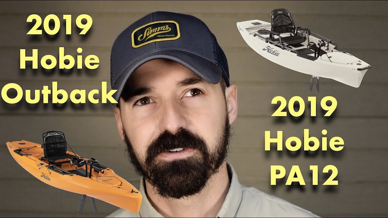 Side by Side: 2019 Hobie Outback & 2019 Hobie Pro Angler 12 Comparison
