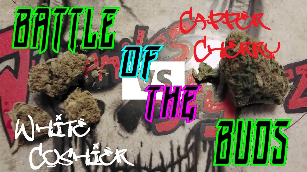 Capper Cherry VS White Coshier, Battle Of The Buds Cannabis Review Strain Test, Sativa vs Hybrid