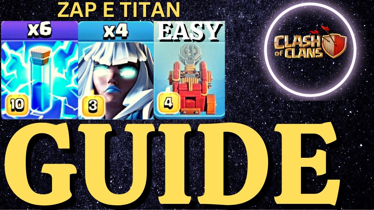 TH15 Zap Electro Titan Strategy! Live War Attacks | Easy TH15 Attack Strategy (Clash of Clans)