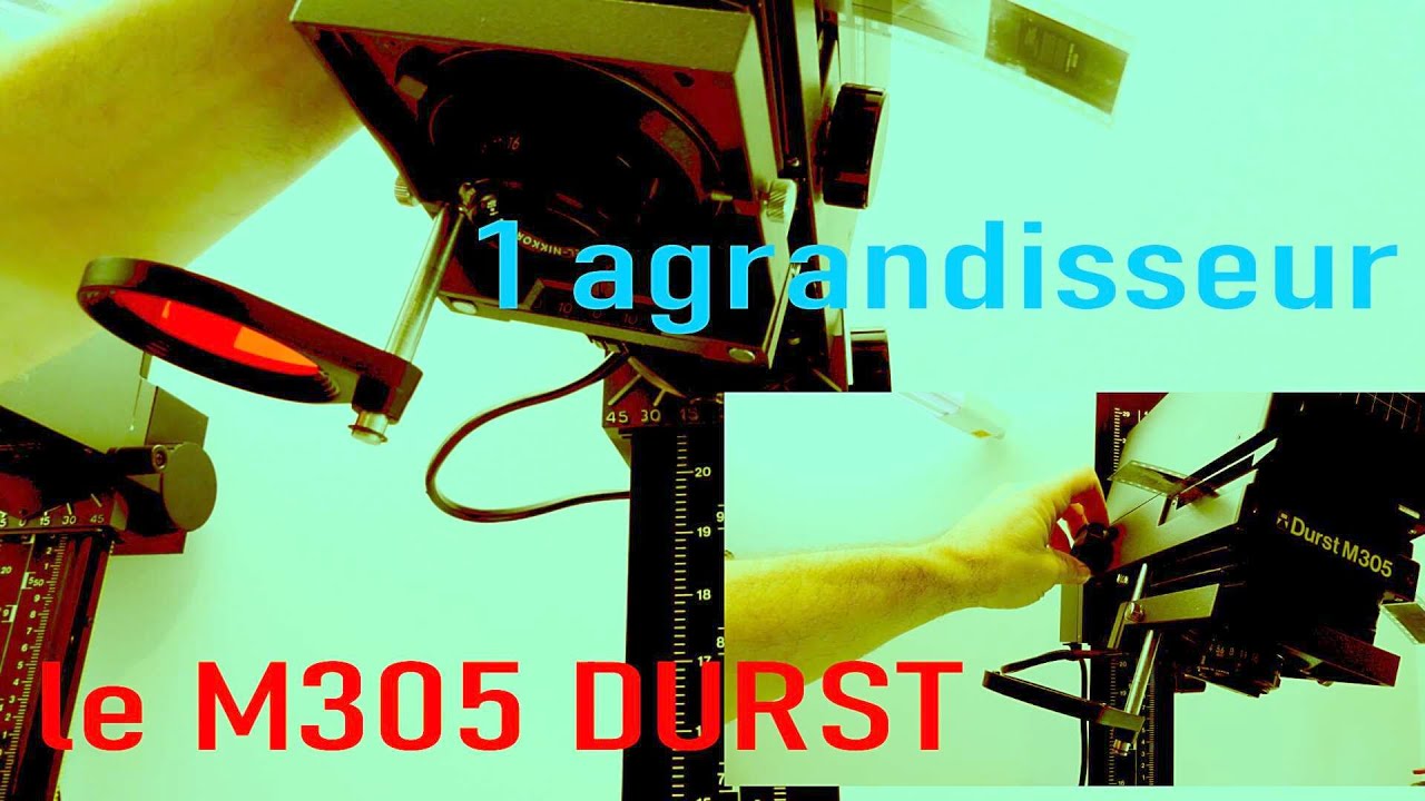 Découverte du Durst M305 noir et blanc