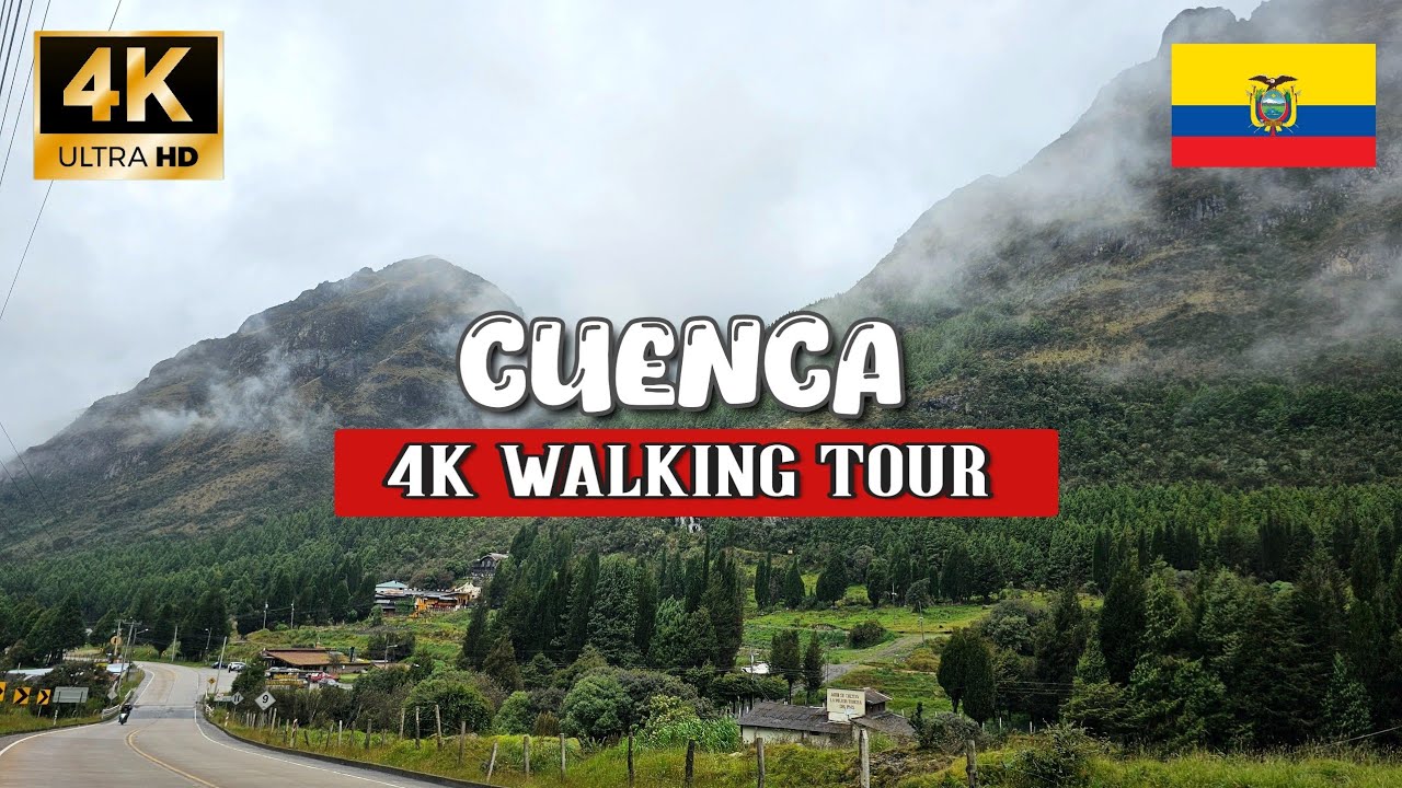 Walking 🚶‍♂️the beautiful Cuenca City🏰 / Ecuador🇪🇨| Cold [4K 60FPS] Chapter IV 🇪🇨