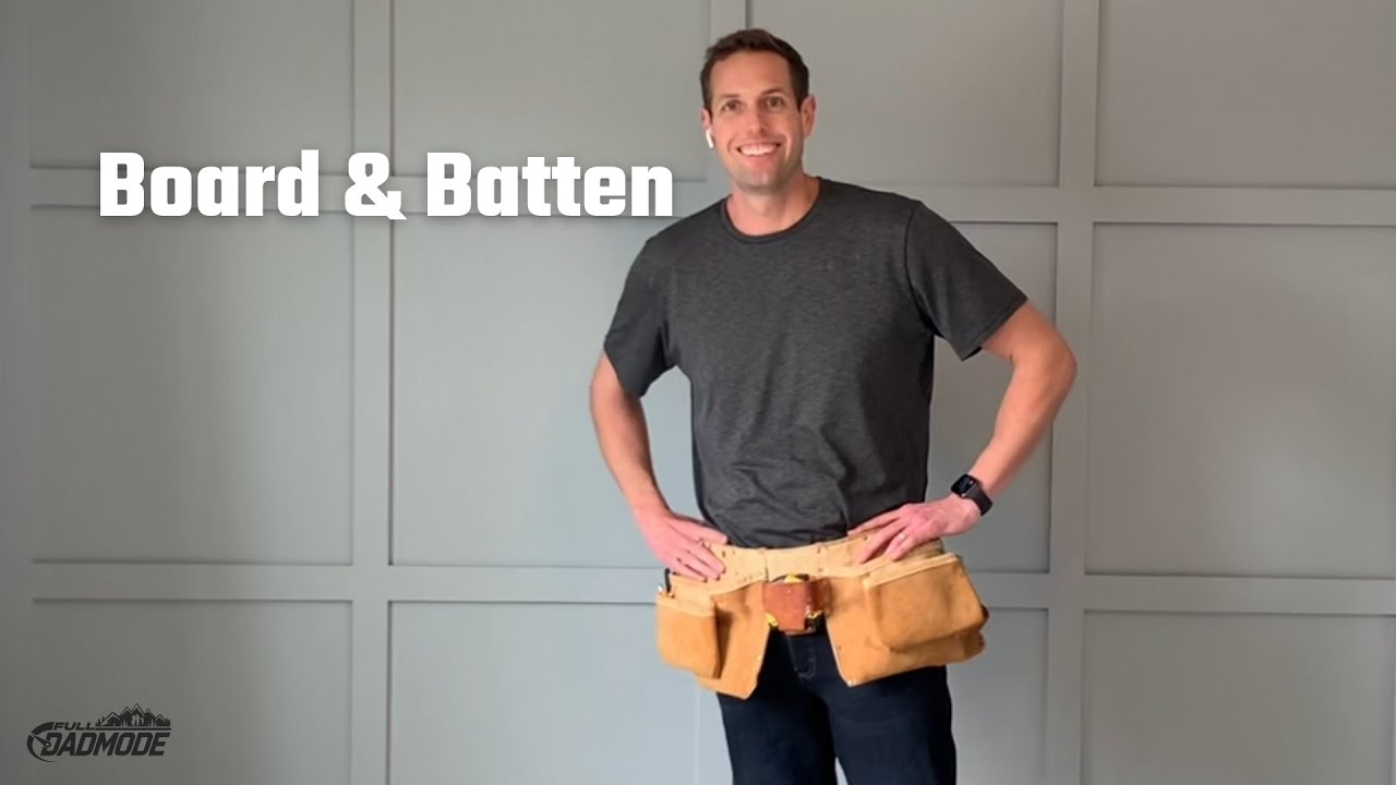 How to Make a Board and Batten Wall
