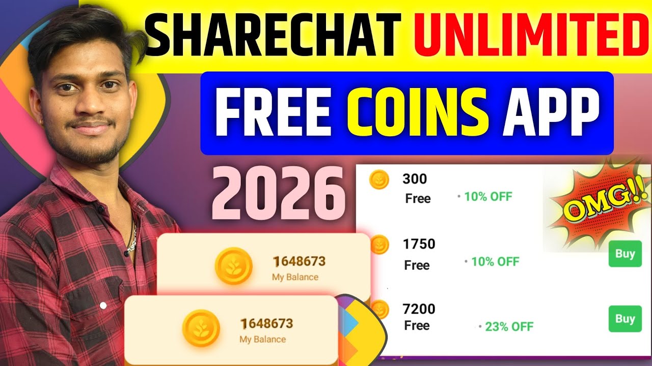 Sharechat Free COIN | Sharechat Free Coin kaise le | sharechat free coins | Sharechat Free Coins