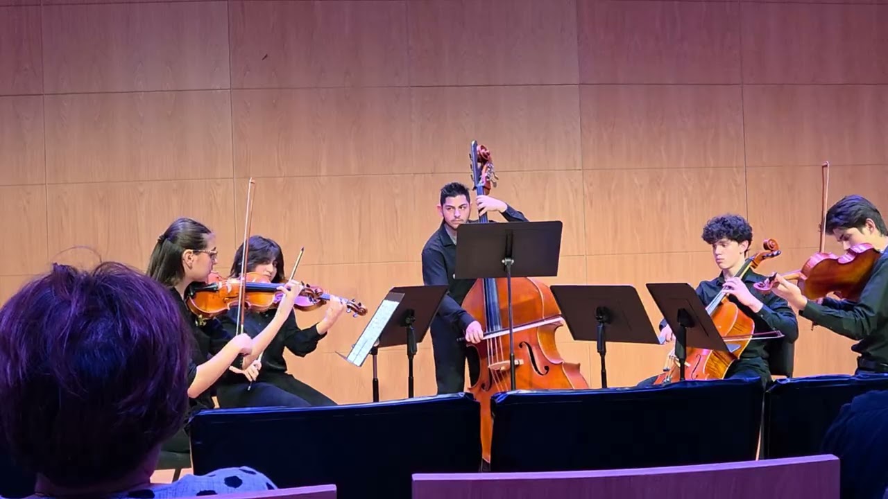 Bass Quintet, Op. 77 II Scherzo and trio Antonin Dvořák performed by El Gatito del Mar. HSPVA 2026