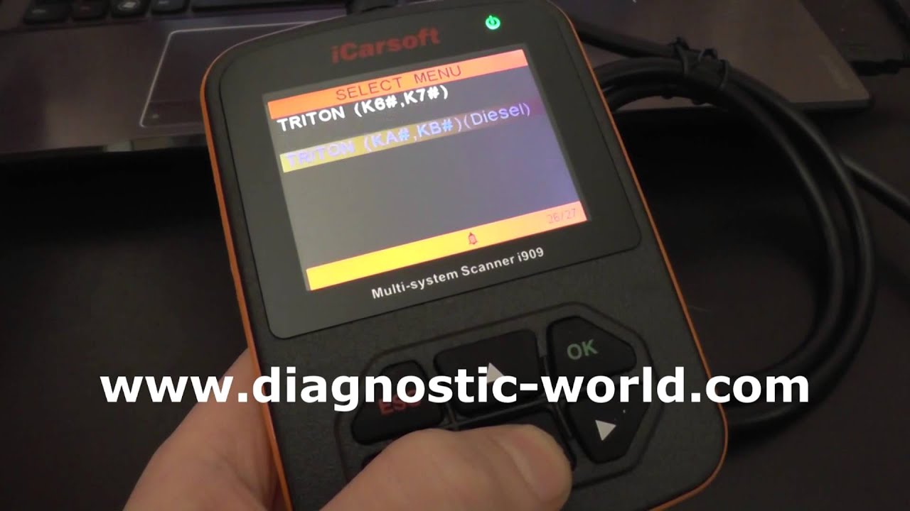 iCarsoft i909 Mitsubishi & Mazda Multi System Scan Tool