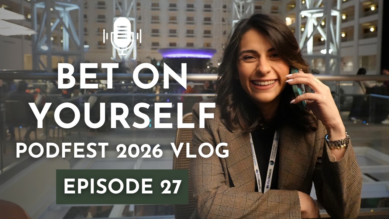 Stop Changing for Every Room You Enter | Podcastfest 2026 Vlog
