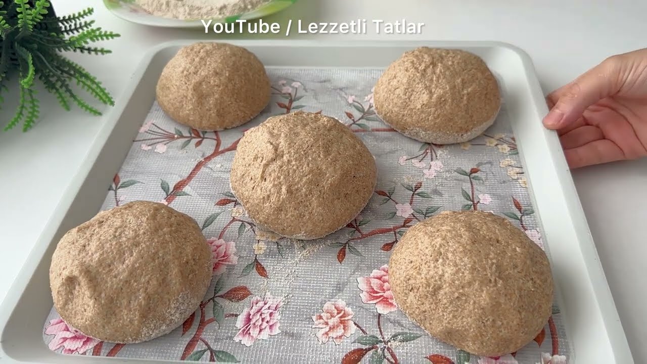 Tam Buğday Unuyla Bazlama Tarifi 👌 Bu Tarifi Mutlaka Kaydedin Favoriniz Olacak ✅