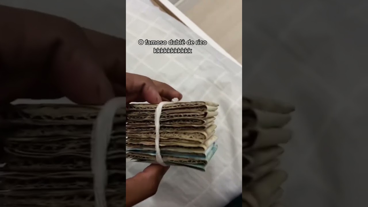 O falso milion&aacute;rio kkk #milionario #dinheiro #fake #shorts #tiktok #video #viral #videos #short