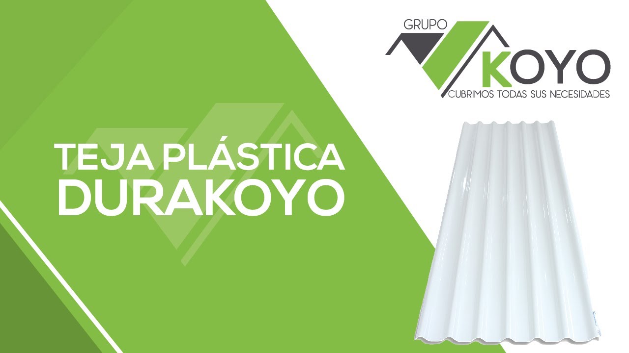 INSTALACION TEJA DURAKOYO PERFIL 7 GRUPO KOYO