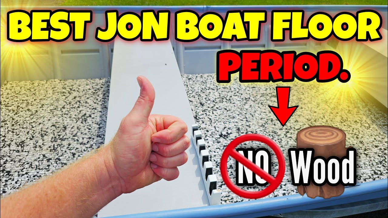 ЛУЧШИЙ пол для лодки Jon Boat &mdash; ПРОСТОЙ, ДЕШЕВЫЙ, СЪЕМНЫЙ, ЛЕГКИЙ, МЯГКИЙ И НЕВПИТЫВАЮЩИЙ