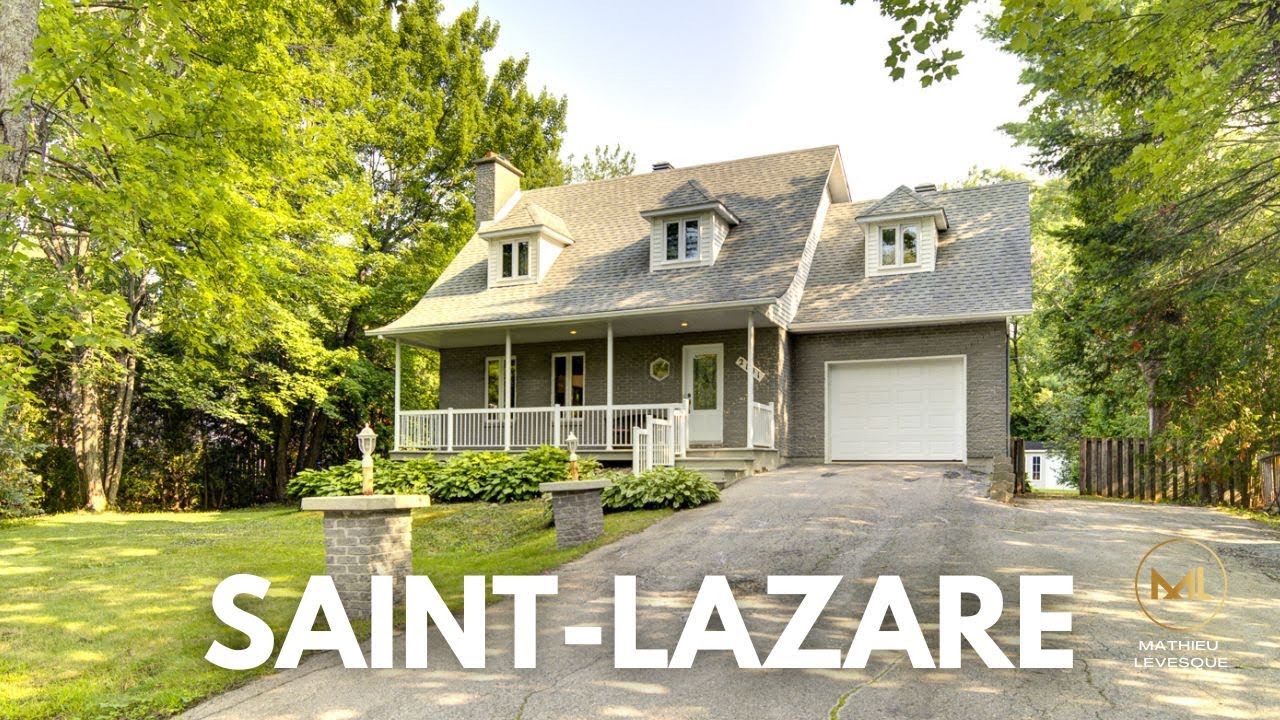 Maison à étage à Vendre à Saint-Lazare | Visite Virtuelle | 689 900$