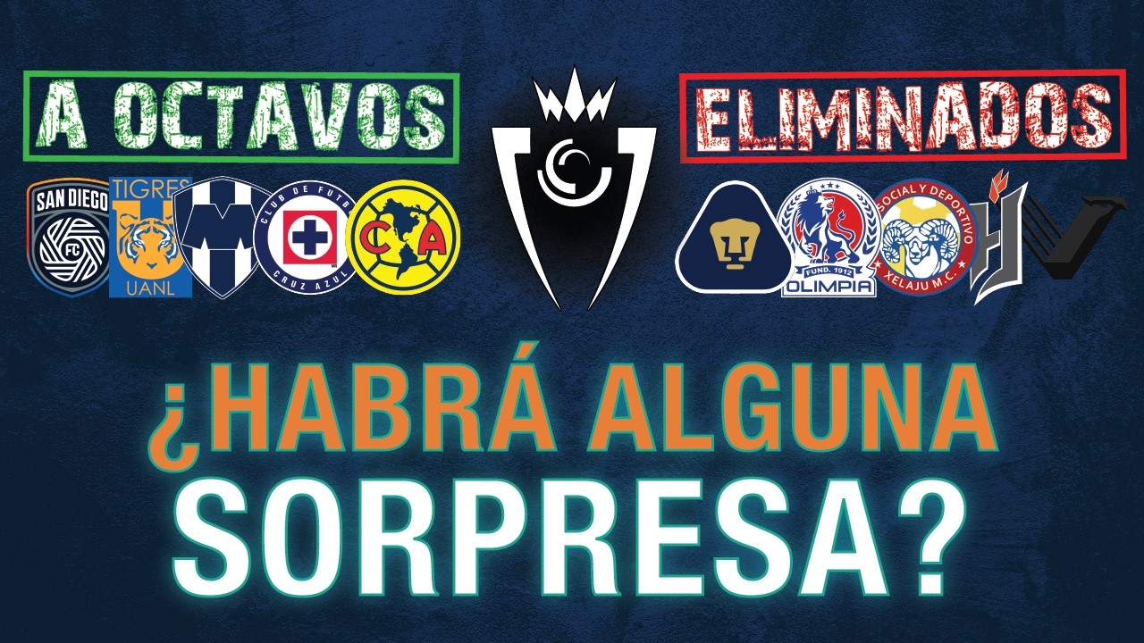 SE DEFINEN LOS PRIMEROS CLASIFICADOS A OCTAVOS EN CONCACHAMPIONS
