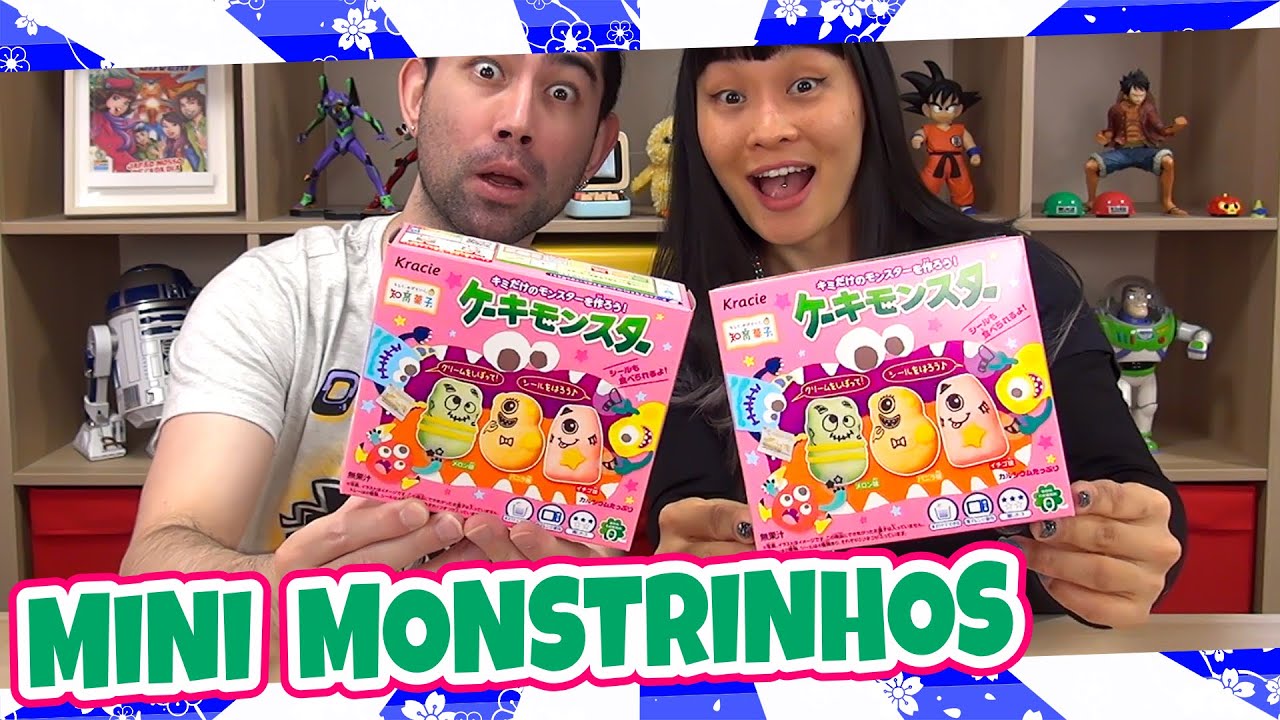 DIY DOCES DOS JAPÃO: CAKE MONSTER (ケーキモンスター) - Japão Nosso De Cada Dia