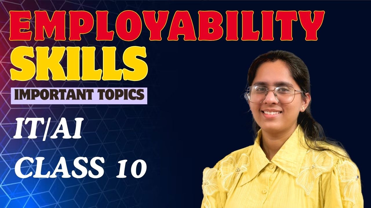 Employability Skills AI/IP | Important Topics | Krishna Education Center | Class 10 #class10 #boards