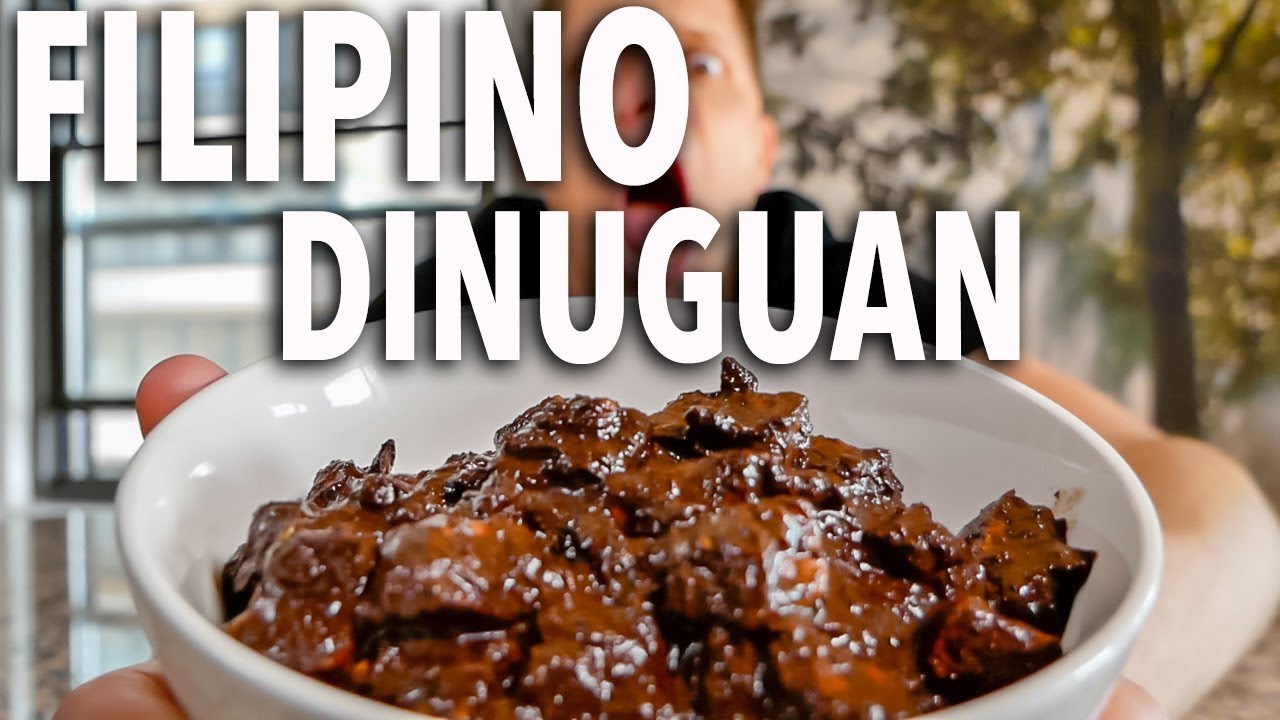 Filipino Pork Blood Stew (Dinuguan) | Filipino Series Ep. 6
