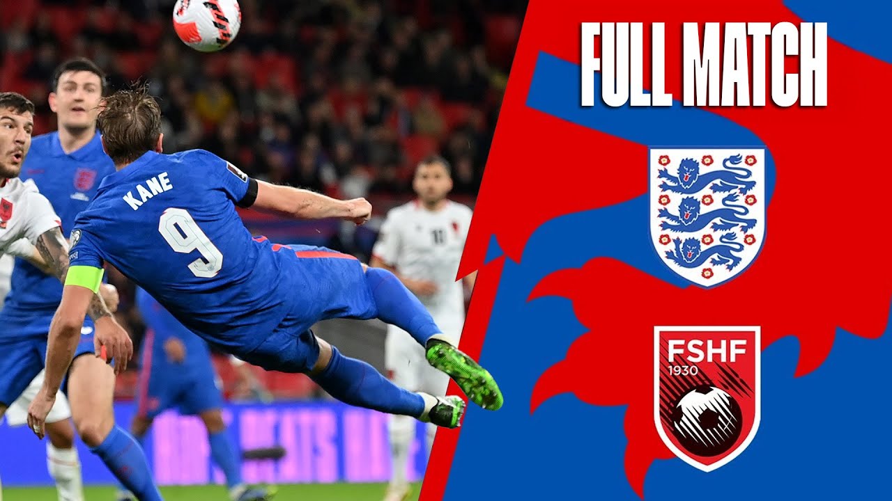 WATCH BACK ⏮️ | Kane's First-Half Hat-Trick! | England 5-0 Albania | 2022 World Cup Qualifiers
