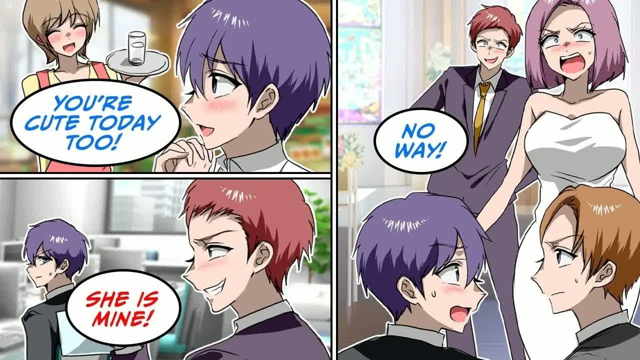 【RomCom】In love with a family restaurant waitress【Manga Dub】