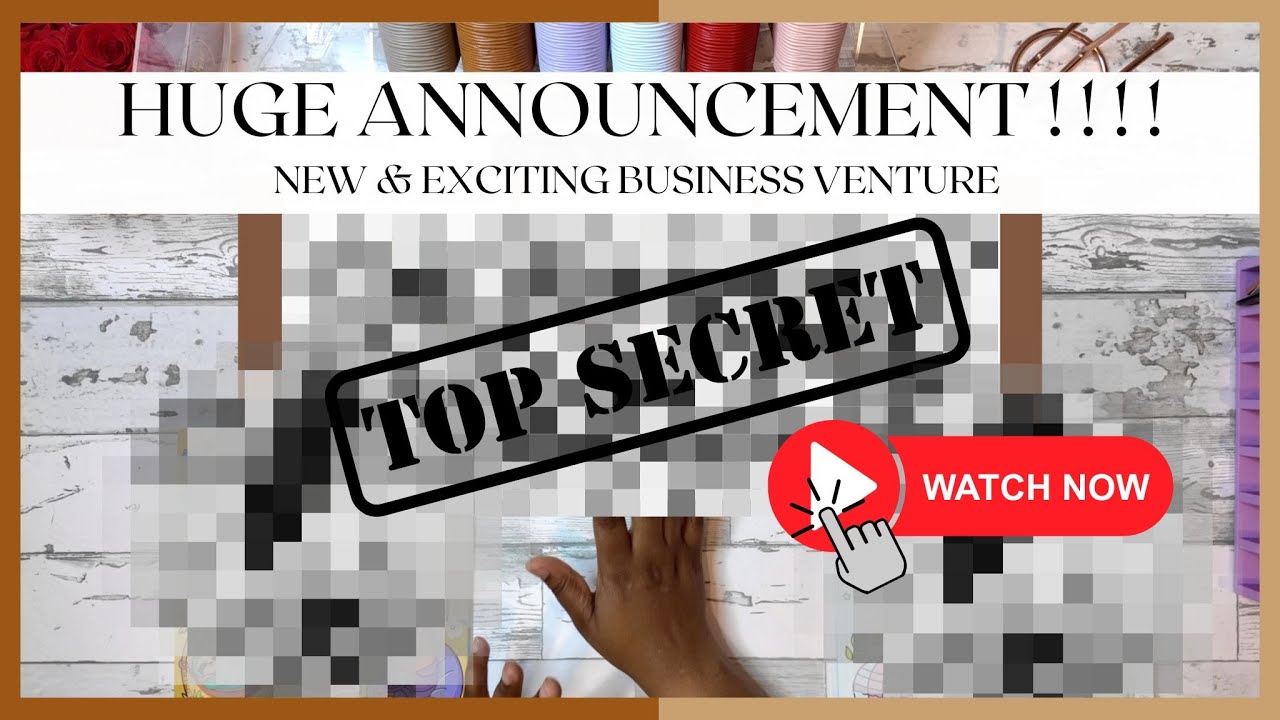 SHOCKING HUGE ANNOUNCEMENT | MAY 2025 | I CAN'T BELIEVE IREALLY  DID THIS !