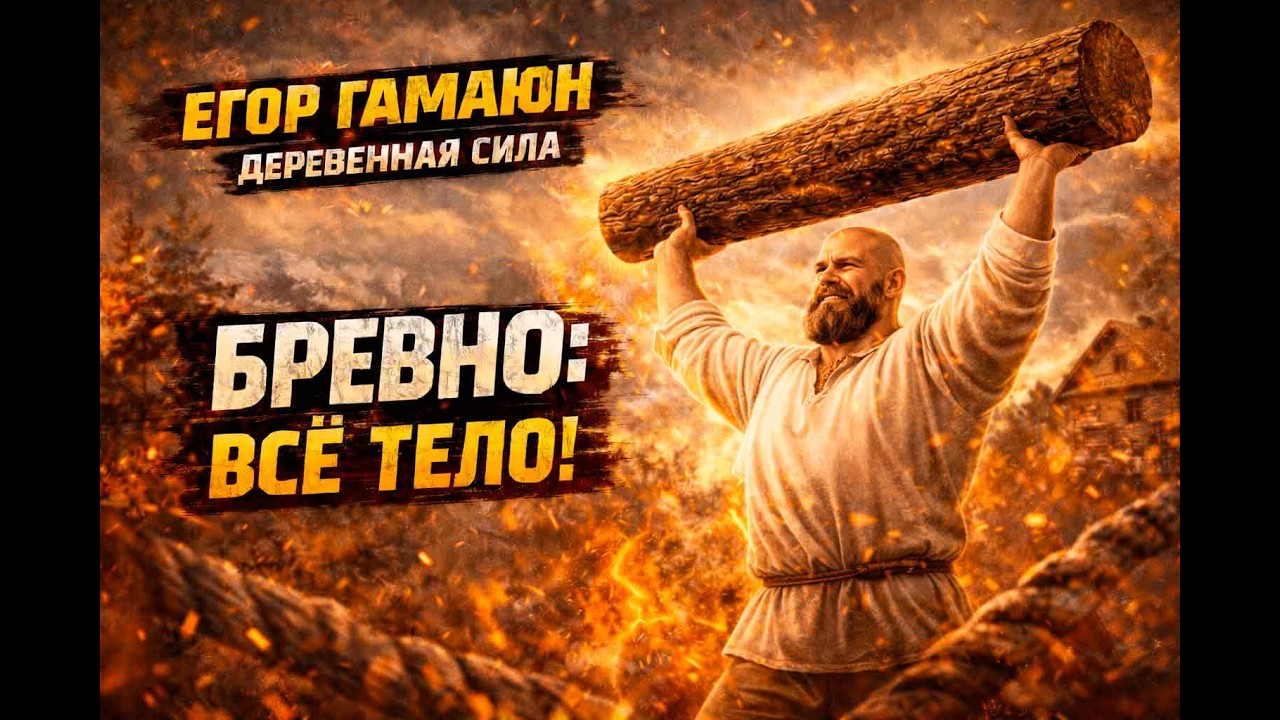 УПРАЖНЕНИЯ С БРЕВНОМ НА ВСЕ ГРУППЫ МЫШЦ \ Умный Атлетизм