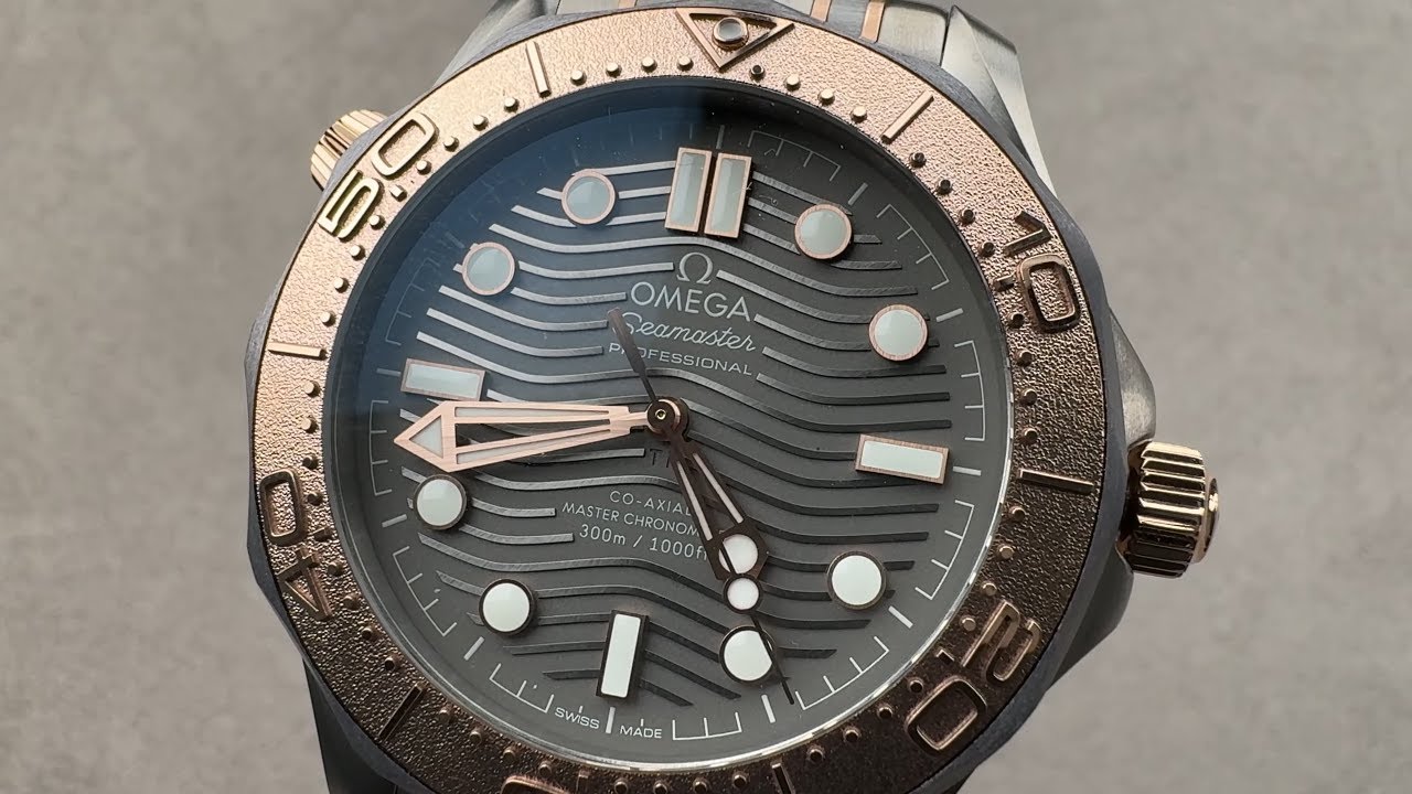 Omega Seamaster Diver 300M Tri Tone (210.60.42.20.99.001)- Limited Edition Review & Feature Overview