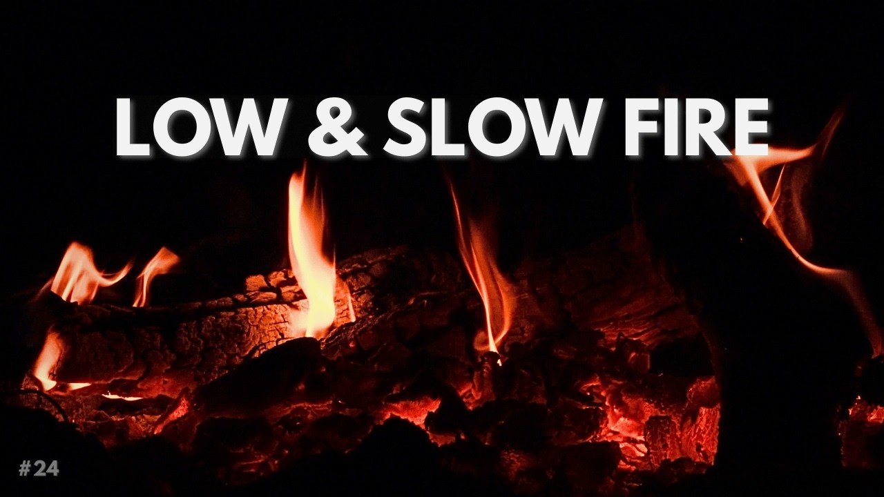 Low & Slow Campfire 1 Hour Relaxing Fire Sounds Ambience Campfires Unlimited