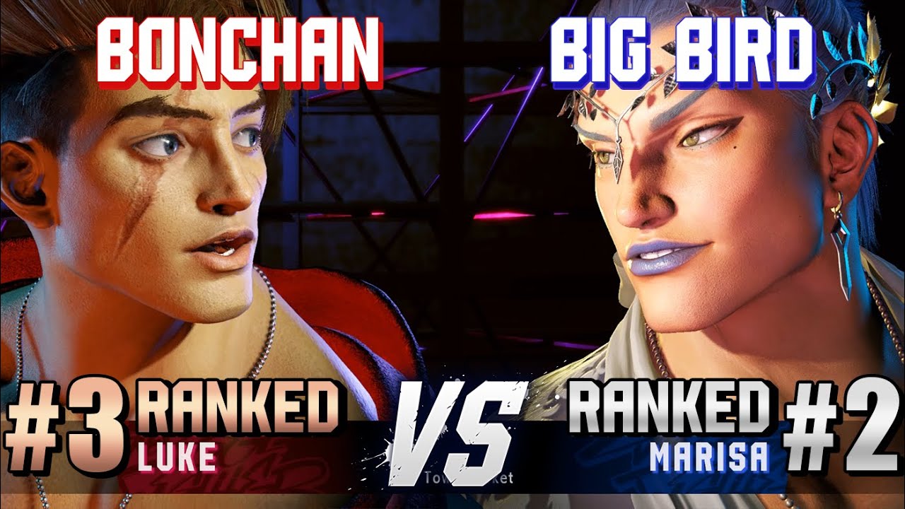 SF6 ▰ BONCHAN (#3 Ranked Luke) vs BIG BIRD (#2 Ranked Marisa) ▰ High Level Gameplay