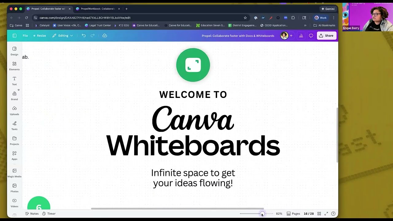 PROPEL U Speaker Series - Designing with Canva
