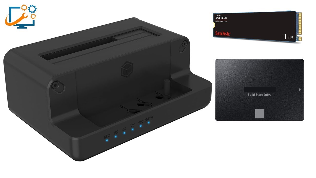 Test d'une Station de clonage pour Disques SATA & SSD M2 NVMe