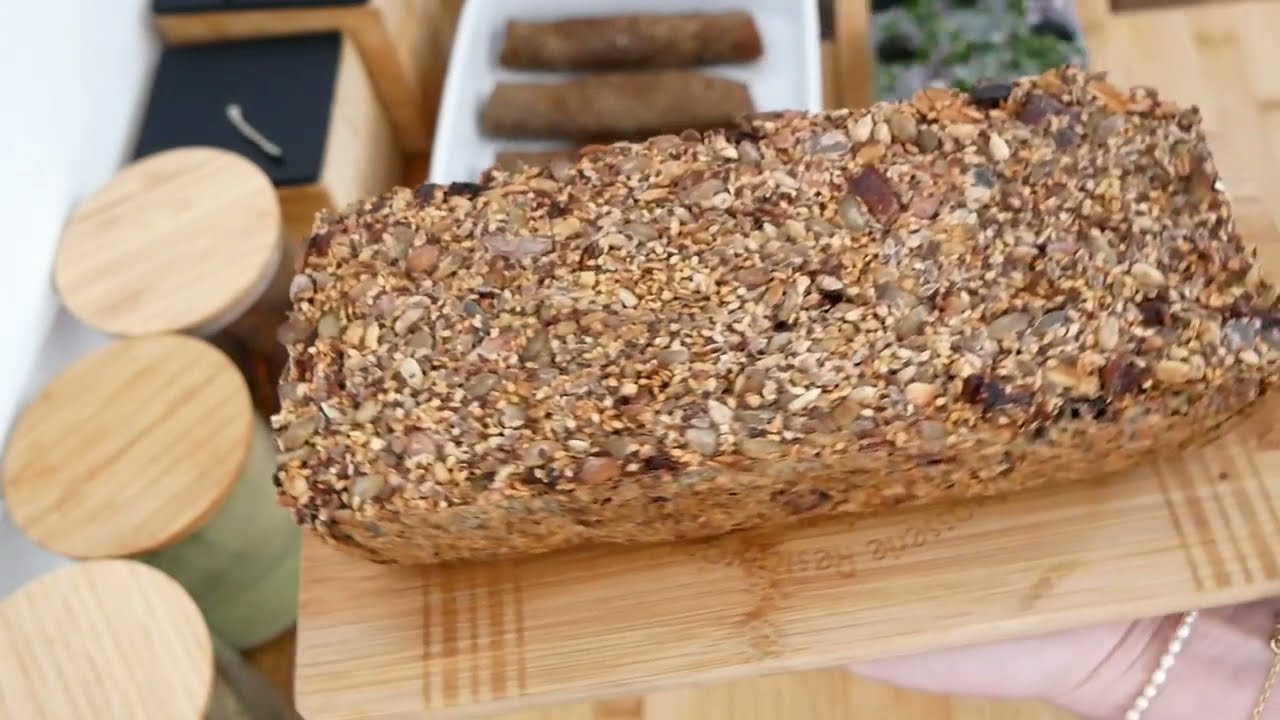 ثلاث وصفات صحية/خبز بلا غلوتين بلا خميرة بلا بيض/كريب الحنطة السوداء محشي بالخضر/كرتان على شكل طبقات