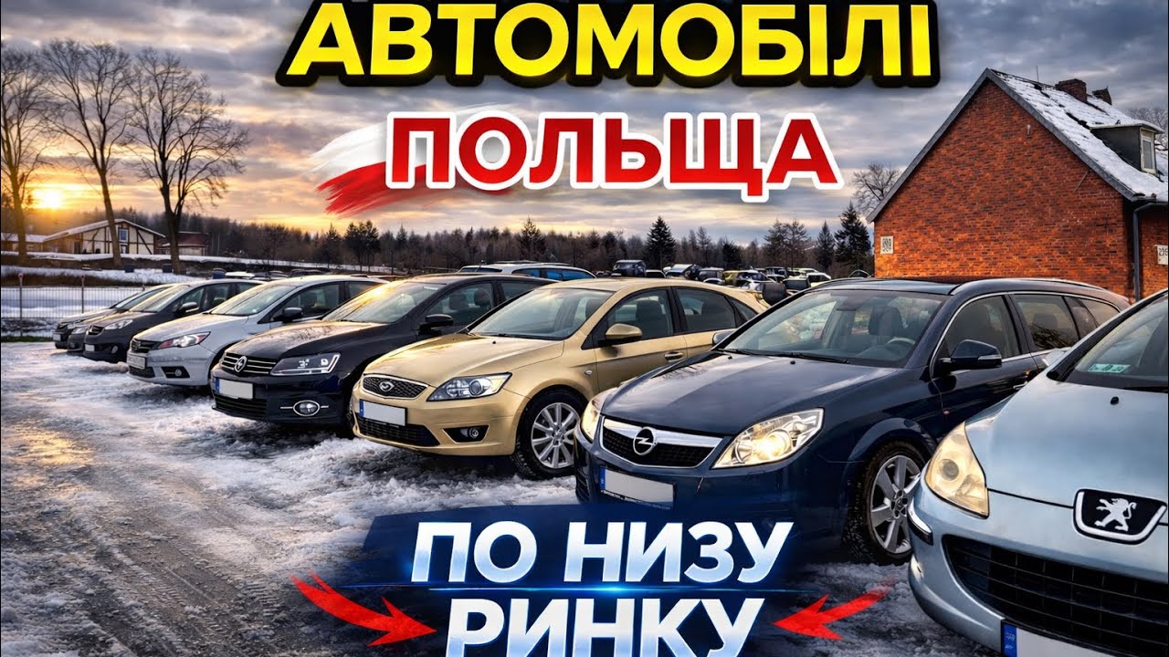 ✅Огляд цін на автомобілі в Польщі. 1.03.2026