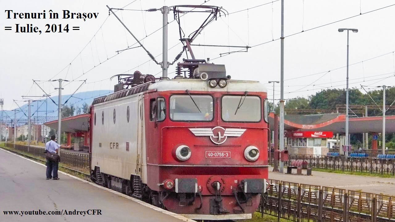 Trenuri de seară în Brașov | Evening Trains in Brașov [Iulie, 2014]