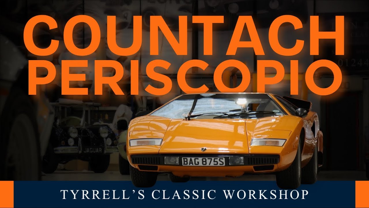 Lamborghini Countach LP400 “Periscopio”- the car “Spacecraft!” | Tyrrell's Classic Workshop