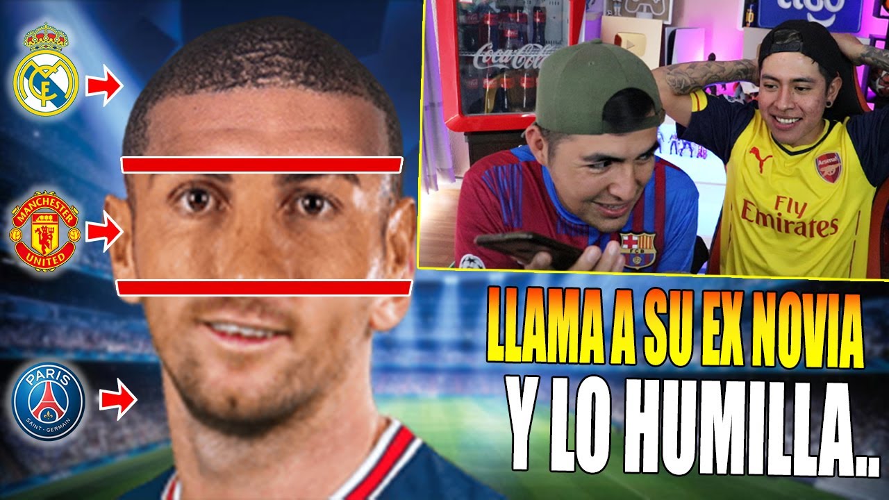 ADIVINA EL JUGADOR CON 3 CARAS 😱 *El que pierda, llama a su EX NOVIA*