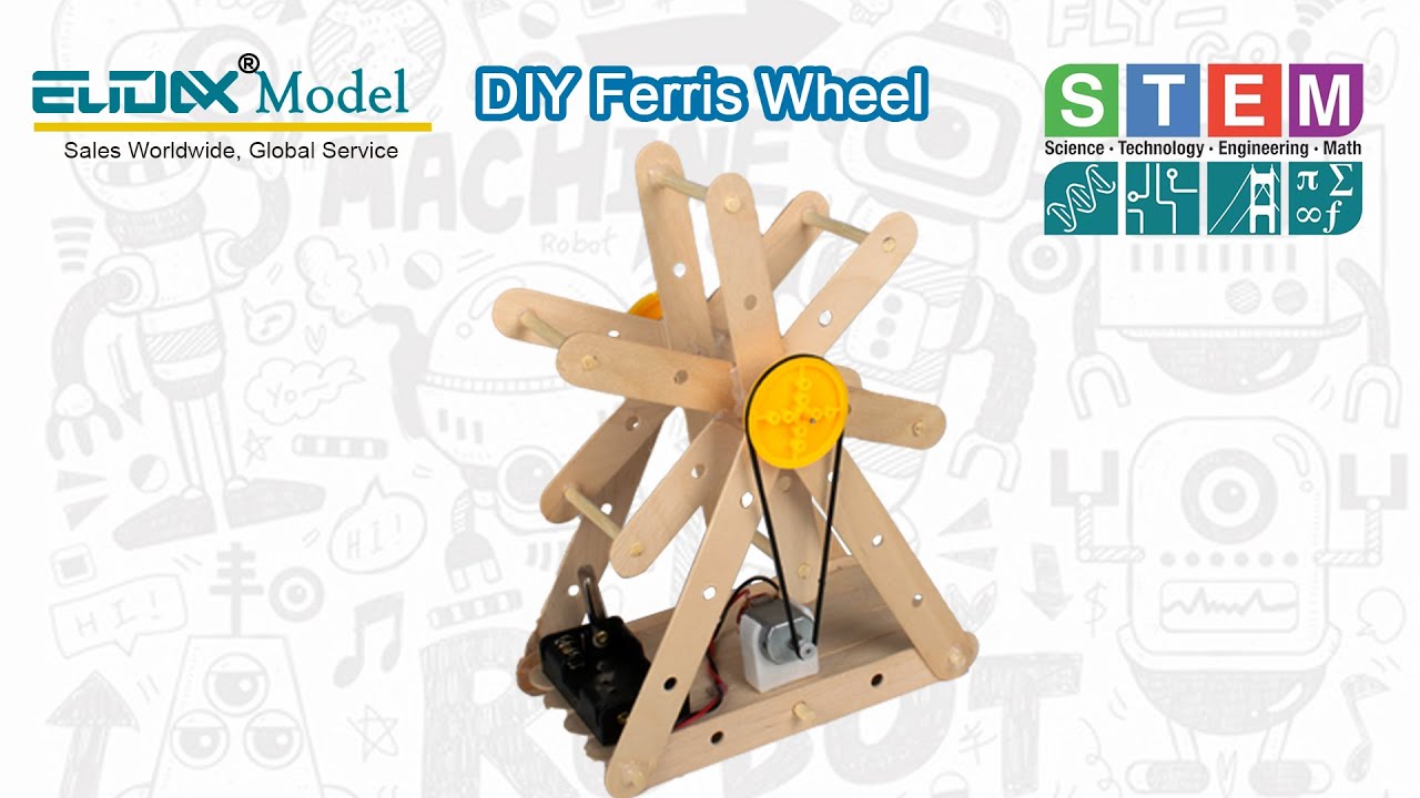 DIY STEM PARTS KITS-DIY Ferris Wheel
