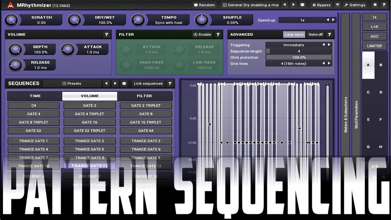 MRhythmizer Pattern Sequencing