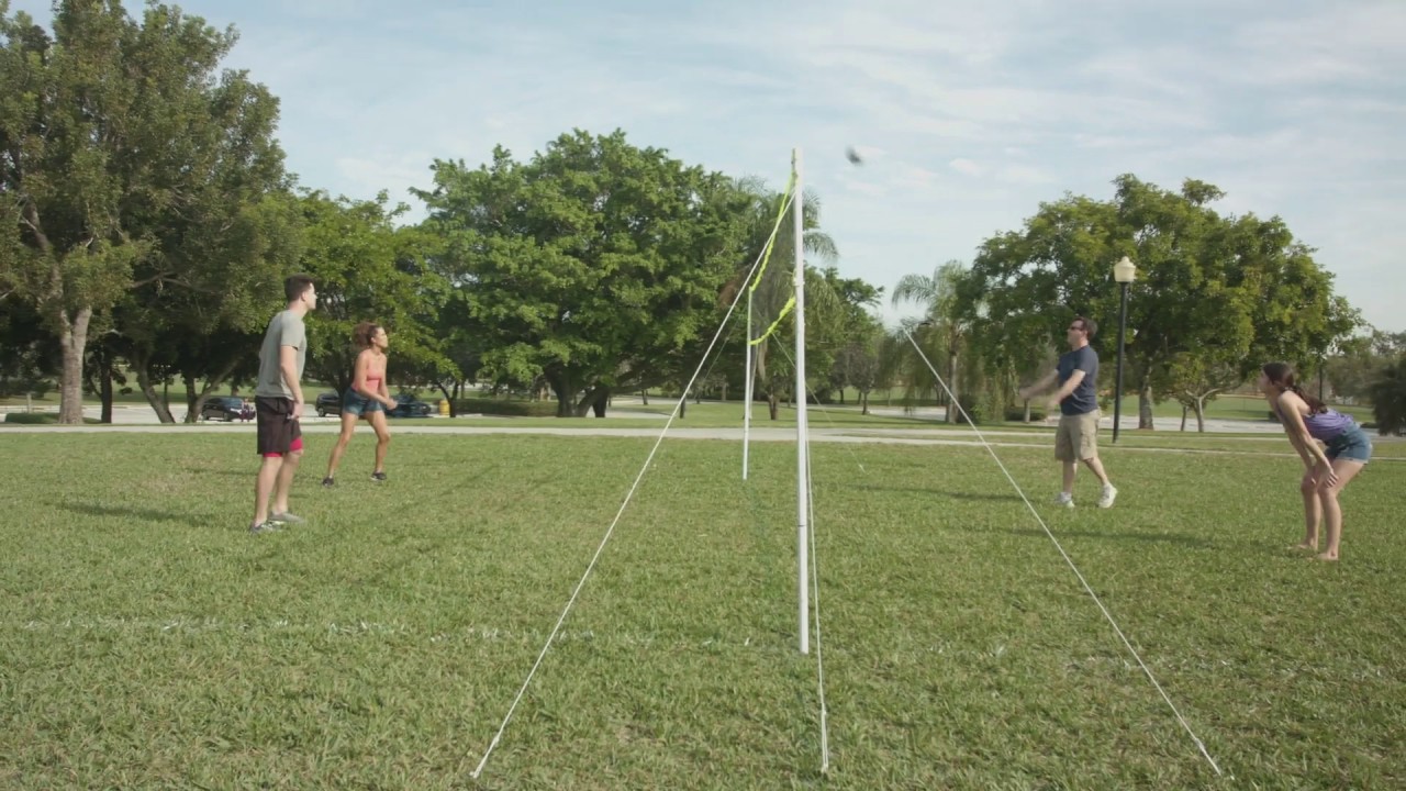 EastPoint Sports Volleyball & Badminton Set