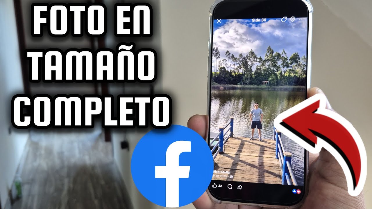 Como subir foto de perfil sin recortar en Facebook desde tu iPhone/ Poner foto original en Facebook 