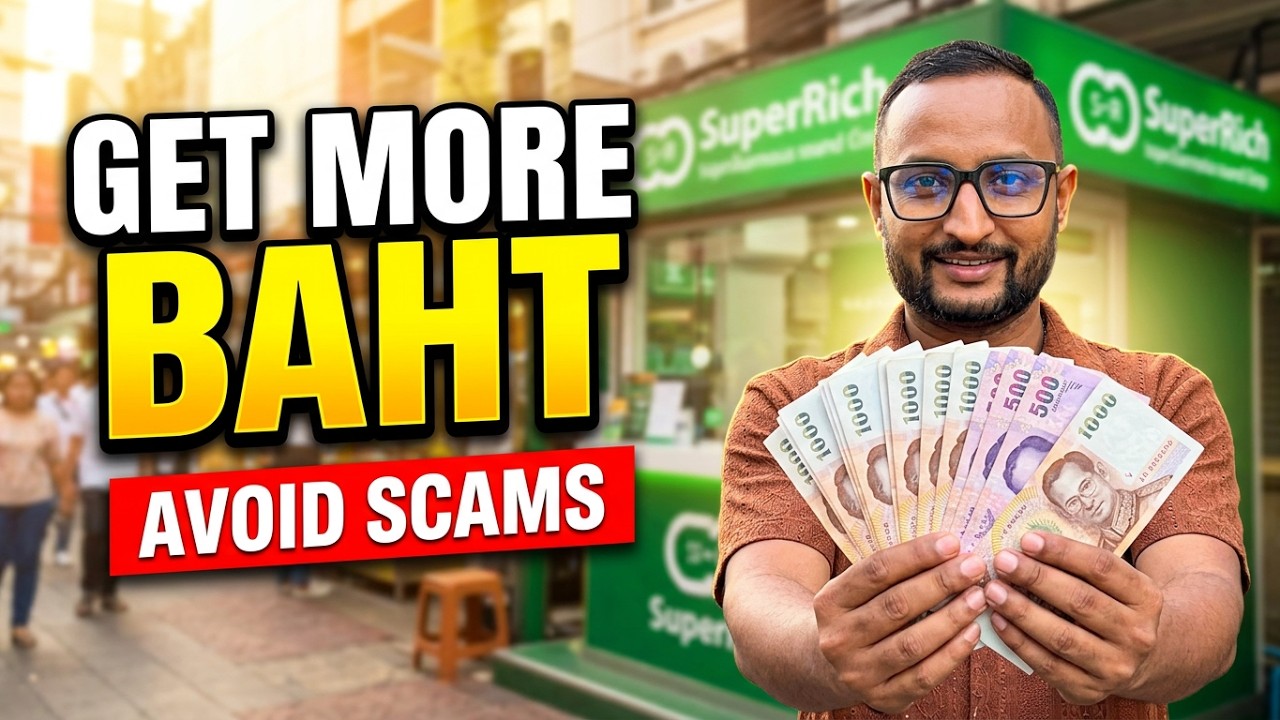 How To Exchange Money In THAILAND | Avoid These Mistakes & Get More Cash #ghumakkadSunny