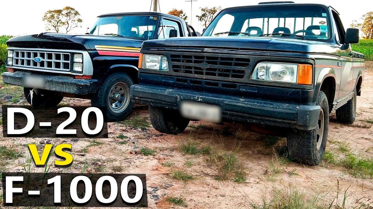 D-20 OU F-1000, QUAL É A MAIS BRUTA?