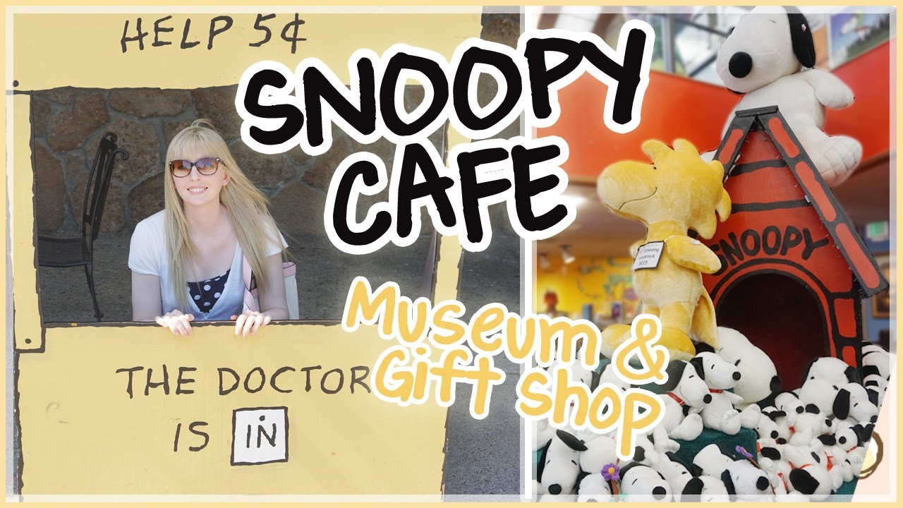 SNOOPY CAFE in Santa Rosa ♡ Museum, Gift Shop & Warm Puppy Cafe