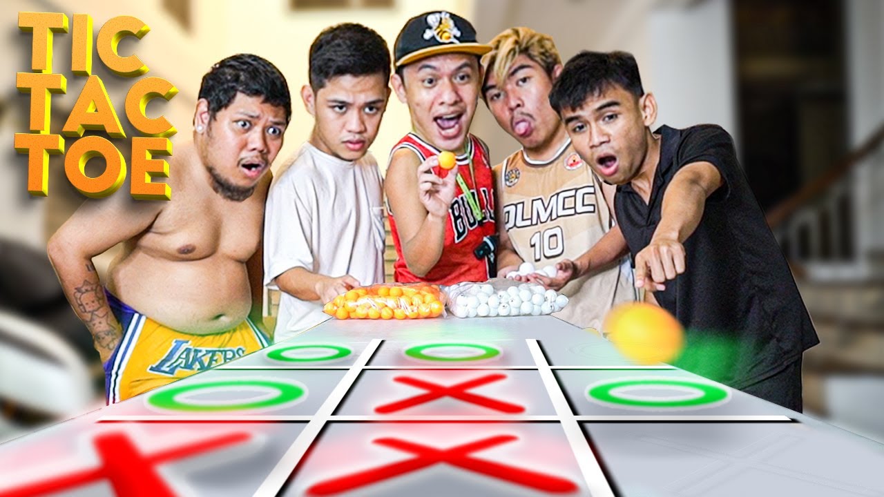 Pagalingan sa TIC TAC TOE with BILLIONAIRE GANG - PARUSA sa TALUNAN!