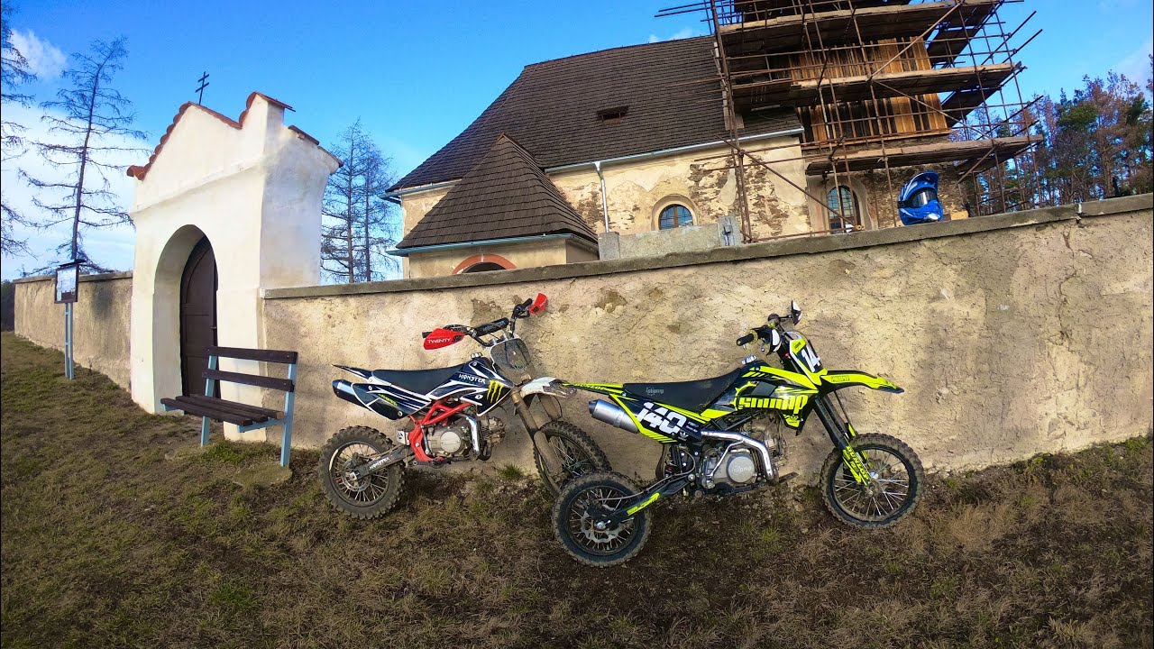 Pitbike STOMP Z3-140 & 125 TEST RIDE /#1