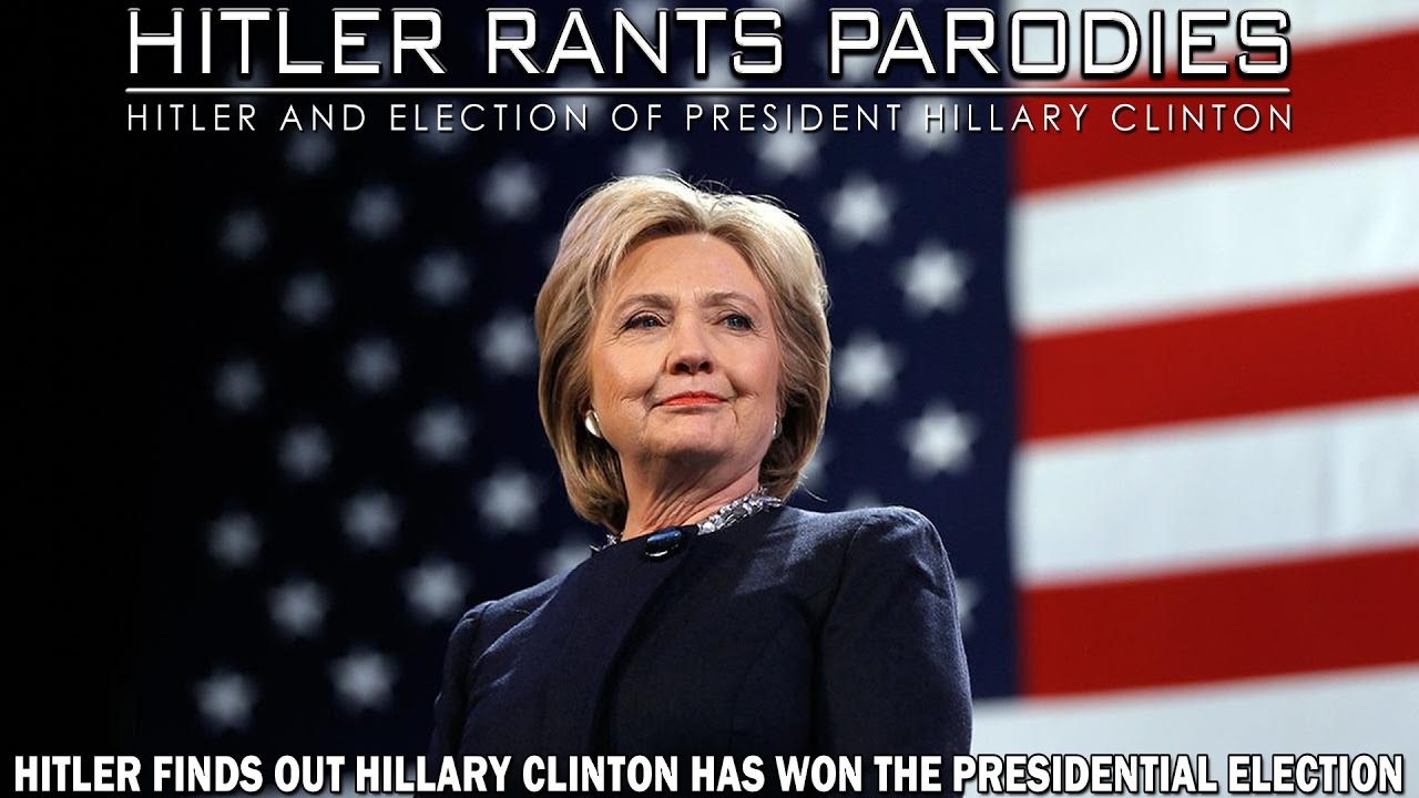 Hitler finds out Hillary Clinton has won the presidential election (Alternative Universe)