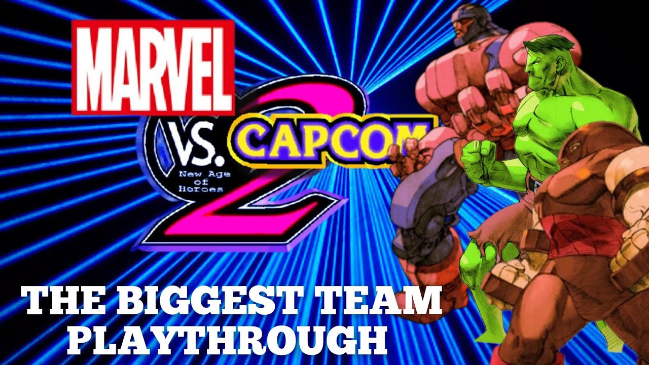 Marvel Vs Capcom 2 PS4 Video game playthrough Classic Retro fighting game! #mvc2 #gaming 