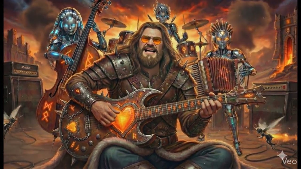 Бард Оги и Бандата (AI) 🤠🧡 Купувам си Консерви.