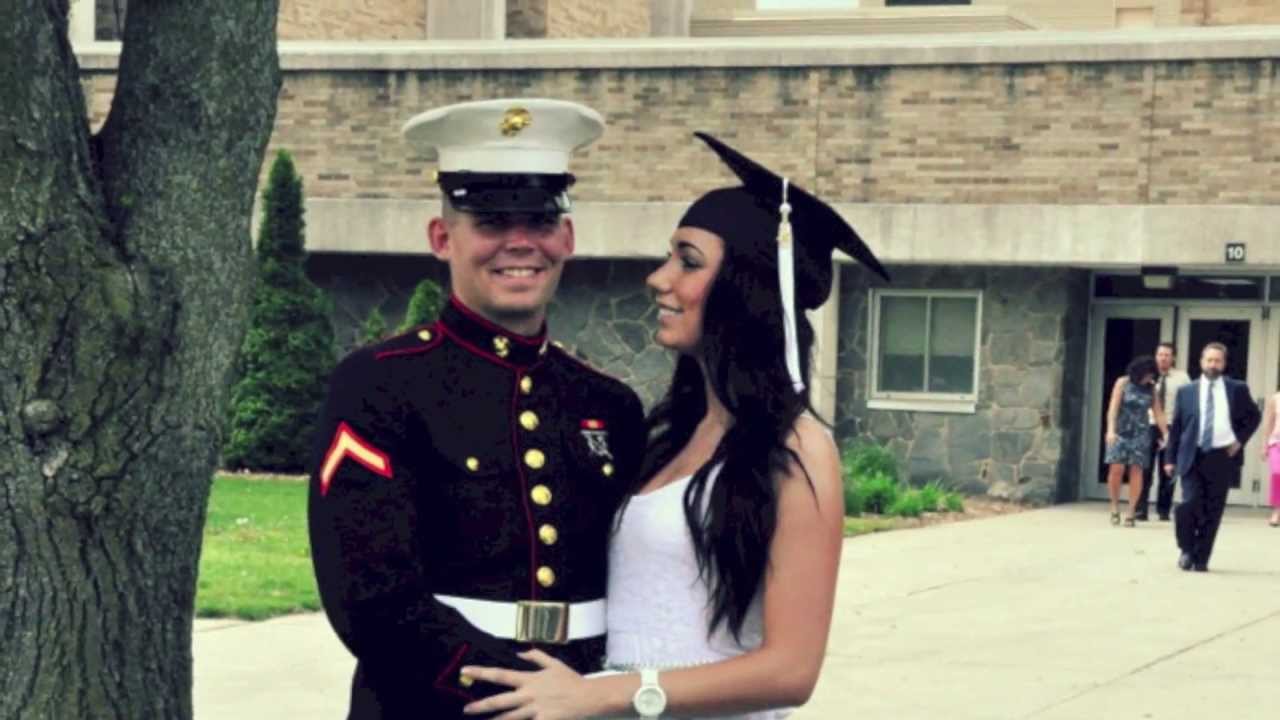 Cutest military couple...for my marine