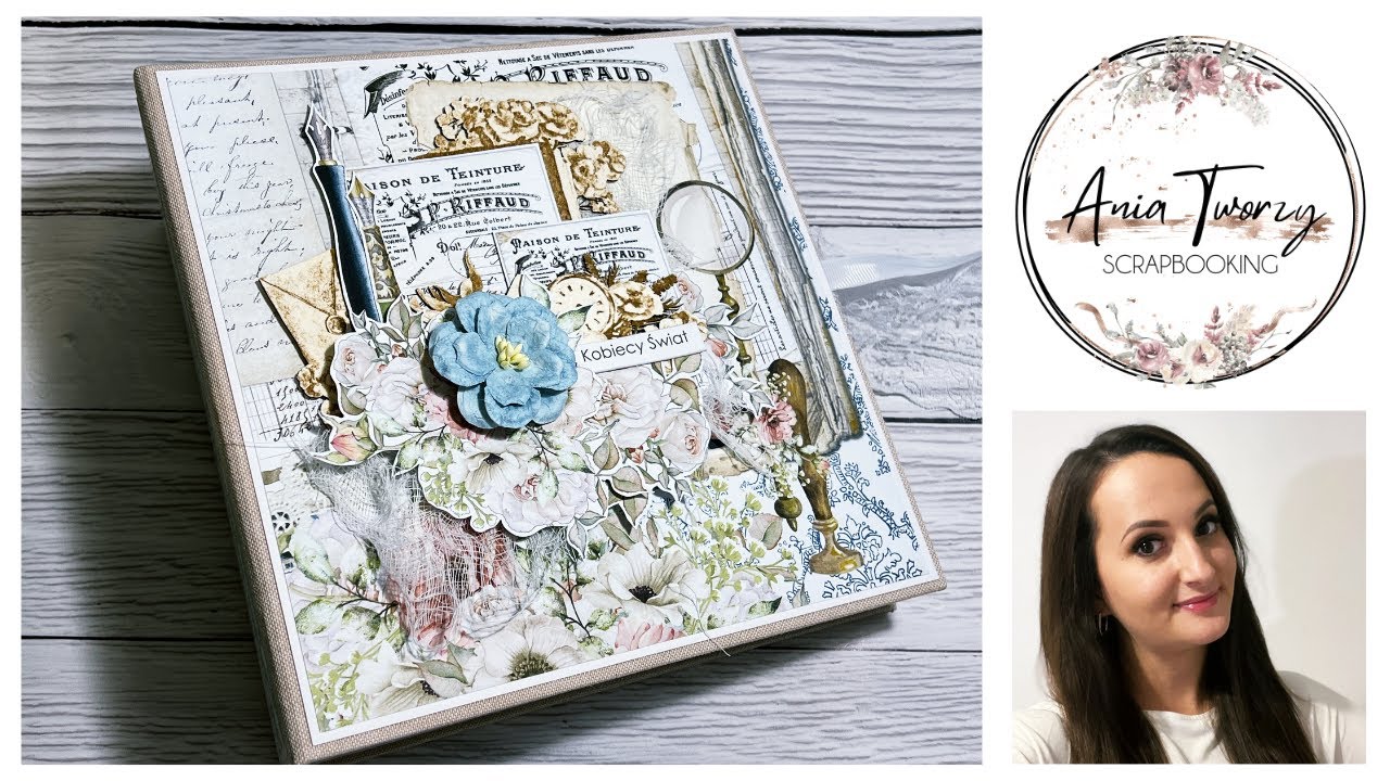 Wyjątkowy prezent dla przyjaciółki - album z kolekcji Written Memories  - scrapbooking Ania Tworzy
